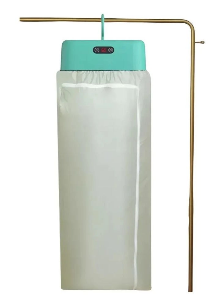 عام مجفف ملابس محمول، مجفف محمول للشقق المنزلية والسفر RVs، مجفف غسيل كهربائي صغير قابل للطي مع حقيبة - Image 2